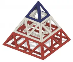 Modular Paint Pyramids