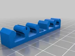 Mounted AC Power Cable Comb