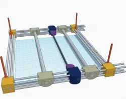 MP Select Mini Rodus Maximus Bed Extension for MK2 MK3 heatbeds [V 1.5]