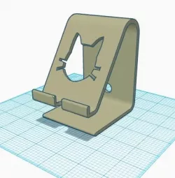 mStand inspired Phone stand - Cat Version