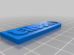 My Customized Customized Simple Name Fob