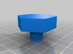 My Customized simulated nut bolt cover 