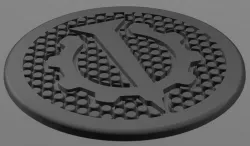 Nail and Gear Coaster (Hello Internet)