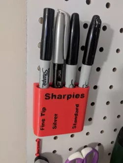 Pegboard - Slide-Off Attachments