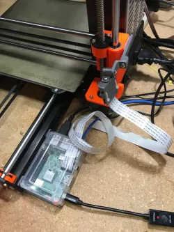 Prusa Octoprint Mount for Raspberry Pi and Camera