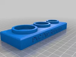 PVC Pipe Reference Holder