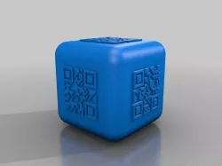 qr code dice smooth