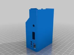 Raspberry Pi 3 Case with hole for 16mm button