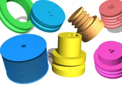 Round Belt Pulley Creator