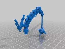 Scrap Wrecker crane and ball