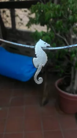 Seahorse pendant/keychain by TDesign