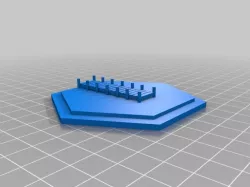 Settlers of Catan- Water Tile 01