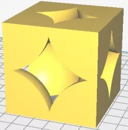 Simple Cube Structure