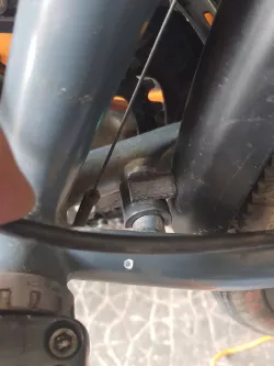 Sks mudguard mount for Genesis CDF20