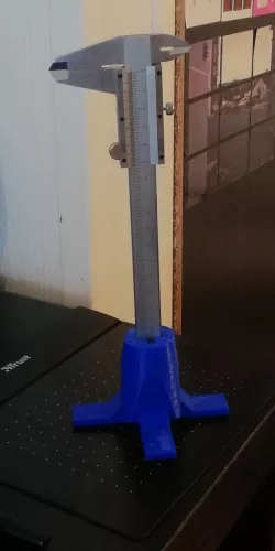 slide caliper stand