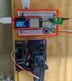 slide mount for Adafruit Perma-Proto Half-sized Breadboard