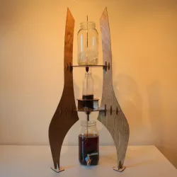 Spaceship Themed Cold Drip Coffee Tower