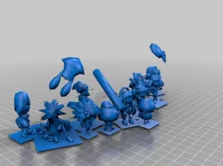 Splatoon 64 models.