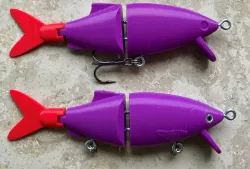 Swimbait fishing Lure 12.5cm (easy print and build)
