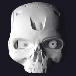 T800 Terminator Skull Front for Raspberry Pi Camera