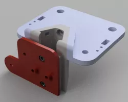 Tevo Tarantula to CR10/Tornado Hotend adapter for Modular X Carriage