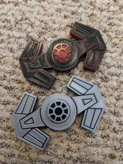 Tie Advanced Fidget Spinner (Modified Caps)