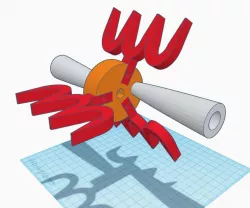Tie-dye filament winder