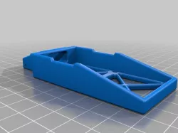 TREX 450 Sport enlarged battery shelf