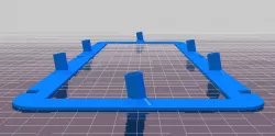 TRS-80 Model 1 - Screw Standoffs Plate