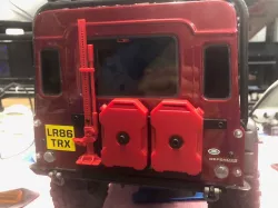 TRX-4 Defender Rear Mount Low Profile