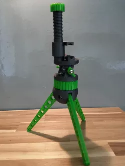 turnable base for modular mini tripod