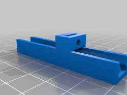 Updated rail for Anet A8 optical Z endstop