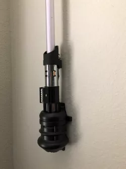Vader Lightsaber Vertical Wall Mount