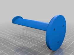 Wall Mount Filament Spool/Headphone Hanger 