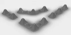 Warhammer 30K / 40K - Tank barrier