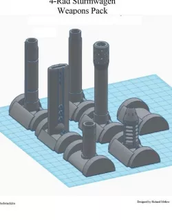 Weapon options for 4 Rad Sturmwagen