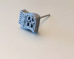 Windows 95 Stud Earring End