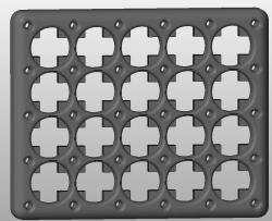 STL file 18650 Battery Fixture ( Double row/Double Sided ) - Lithium Ion  Welding 🔋・3D printing design to download・Cults