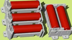 18650 Holder Battery Modular like lego blocks