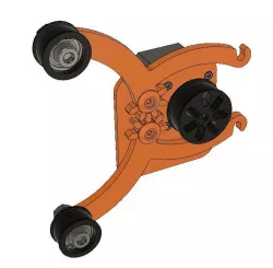 3D printed Belt sander 