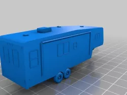 5th wheel camper keychain 