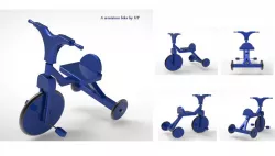 A miniature bike toy