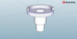 Air mattress pump adapter