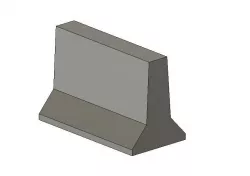 Barrier (3in lg x 2in tall)