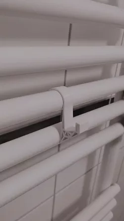 Bath heater hook