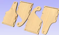 Beer Caddy CNC vectors