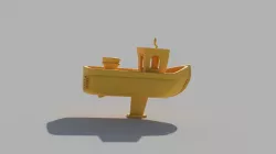 Benchy style tugboat Balloon power! V2