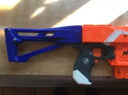 Blasterforge Stock 2 by blasterforgePH cut into 2 parts (with locating pegs)