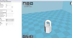 Blinder stick attachment link