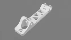 Bowden Filament Guide WITH!!! Cable holder for Ender 3 and CR's 3d printer